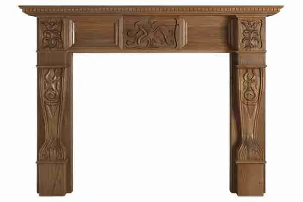 Bamburgh Solid Oak Mantelpiece