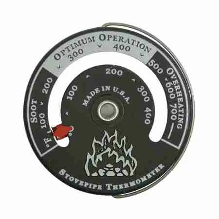 Stove Pipe Magnetic Thermometer