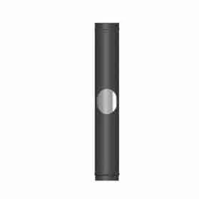 Vitreluxe VPD 1000mm Length with Door Matt Black Pipe