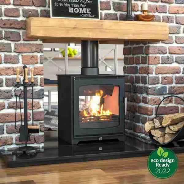 Hazelwood Double Sided 6.5kW Wood Burning Stove (Eco)
