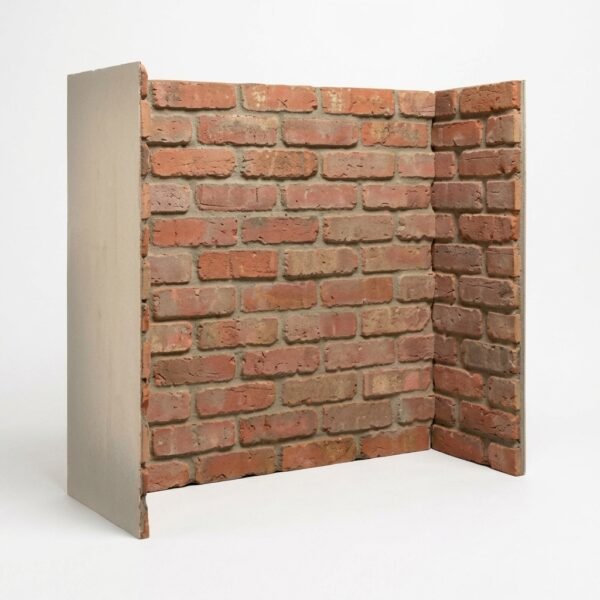 The Gallery Collection Rustic Standard Brick Chamber - Cobled Red