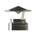 Double Inverted Cowl HT-S Stainless Steel Pipe