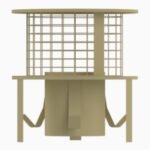 Buff Clay Pot Hanger