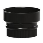 Vitreluxe VI Increaser 125mm (5") - 150mm (6") Gloss Black