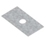 Register Plate With Cut Out Stainless Steel