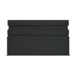 Tee Cap HT-S Powder Coated Matt Black Pipe