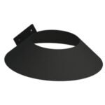 Cravat Storm Collar HT-S Powder Coated Matt Black Pipe