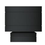 Swedish/Uni Cowl HT-S Powder Coated Matt Black Pipe