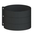 Structure Locking Band HT-S Powder Coated Matt Black Pipe