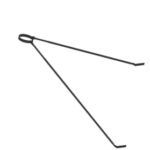 Telescopic Flue Bracing Kit HT-S Powder Coated Matt Black Pipe