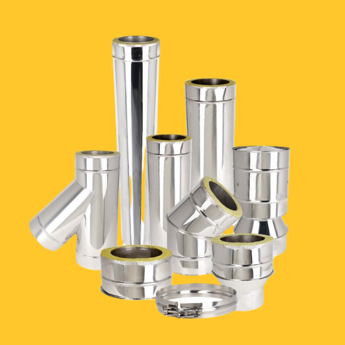 Stainless Steel Twin Wall Flue Pipes