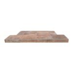 The Gallery Collection Highland Red Tiled Hearth and Chamber Insert