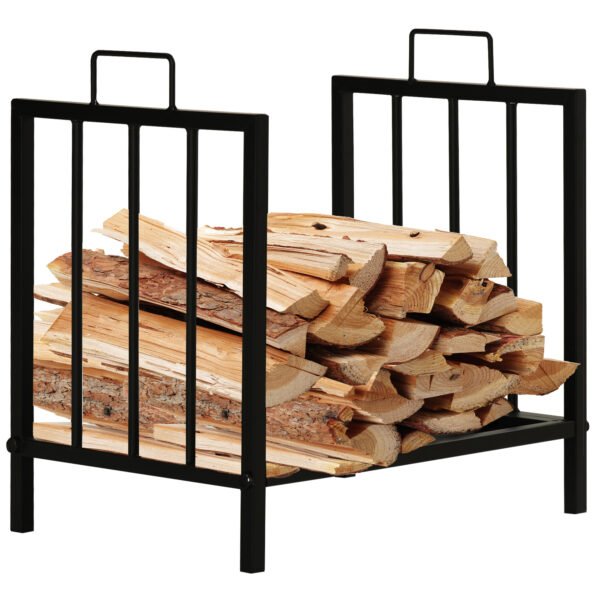 Outsunny Metal Firewood Log Holder