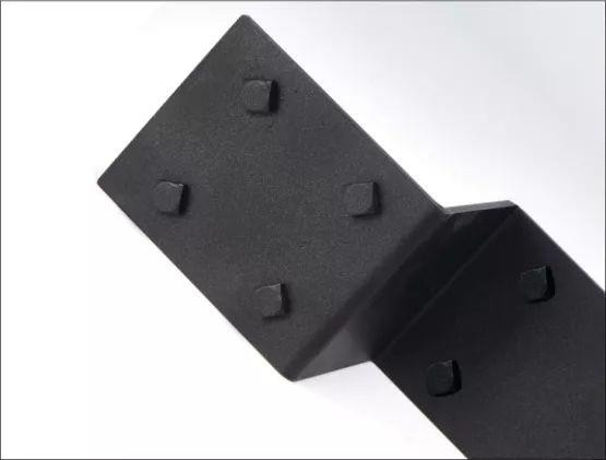 The Gallery Collection Pair GeoCast Beam Brackets Black
