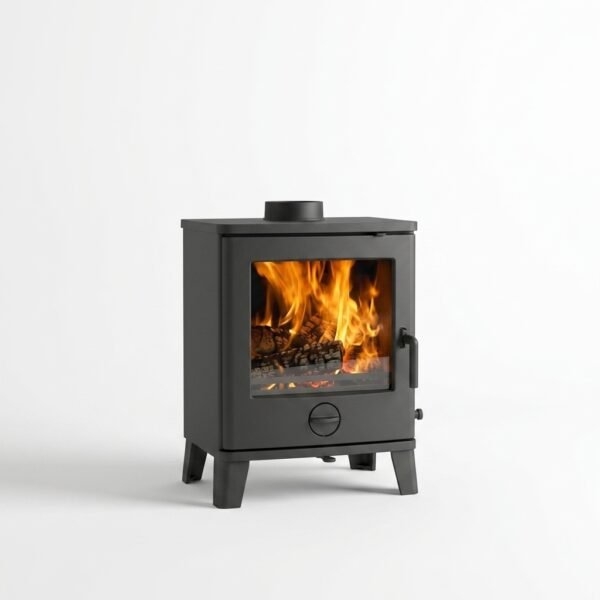 Penman Scene Eco Multi Fuel Stove 5kW - Black